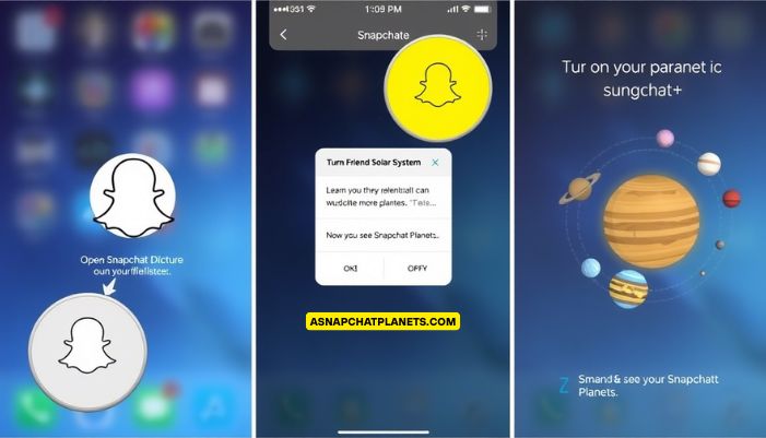 Snapchat Planets