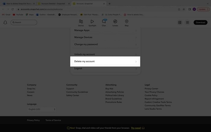 how to cancel snapchat plus 