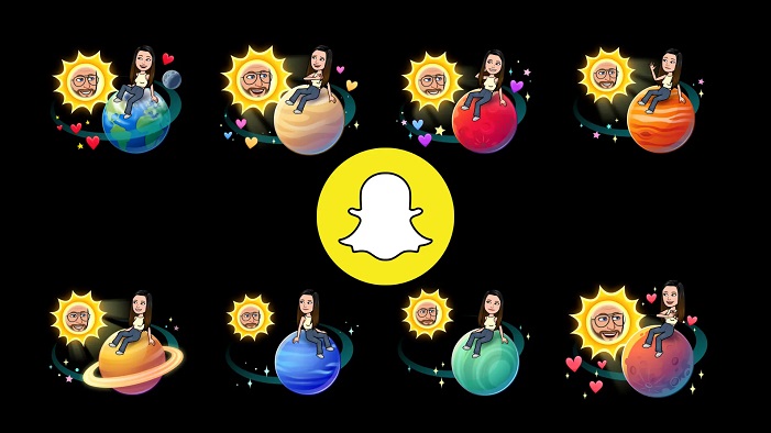best friend snapchat planets 