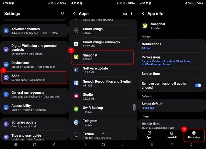 snapchat support