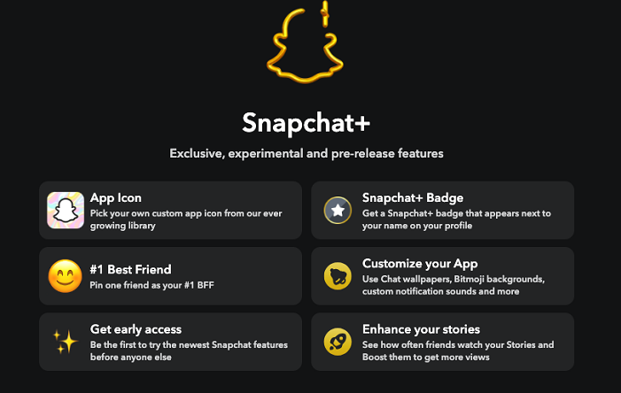 how much is snapchat plus 