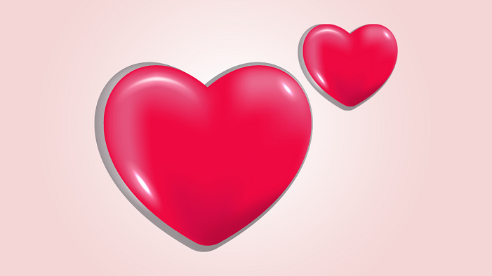 red heart on snapchat 