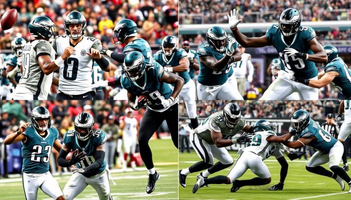 green bay packers vs philadelphia eagles match player stats 