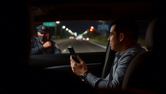why you should not let cops touch your tail lights 
