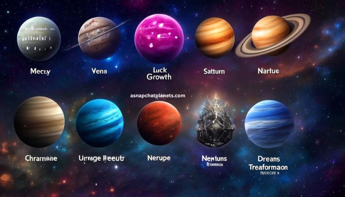 snapchat planet meanings