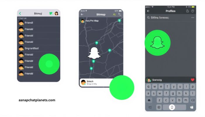 what does the green dot on snapchat mean 