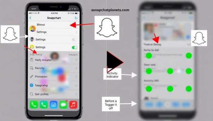 what does the green dot on snapchat mean 